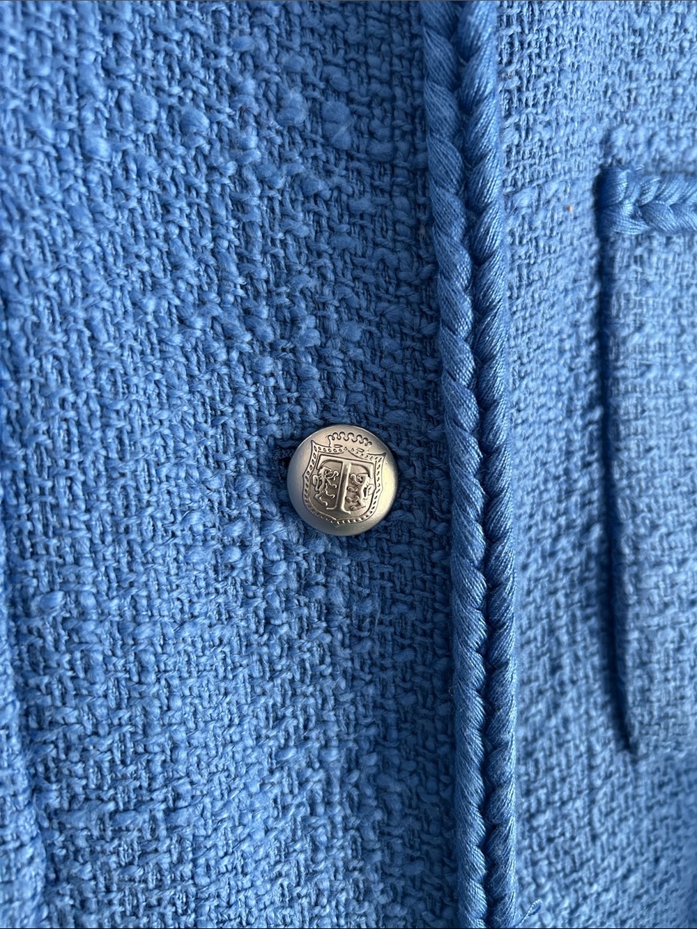 Talbots Blue Lady Jacket - Picture 2 of 3